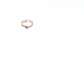 Embrace modern flair with adjustable knot ring in pink gold by Hikaru Pearl