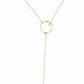 Front and Back Necklace 1 with small pearl by Hikaru Pearl