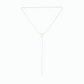 Front and Back Necklace 1 with small pearl by Hikaru Pearl