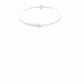 Simple minimalistic bracelet silver by Hikaru Pearl
