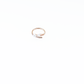 Twisted ring with small two pearls and crushed diamond by Hikaru Pearl