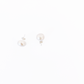 Simple pearl stud white, silver925 or 14k gold filled by Hikaru Pearl